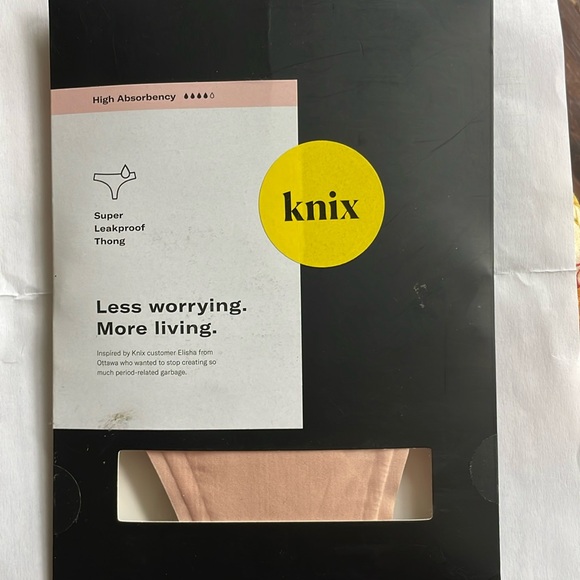 Knix High Absorbency Thong - Picture 2 of 3